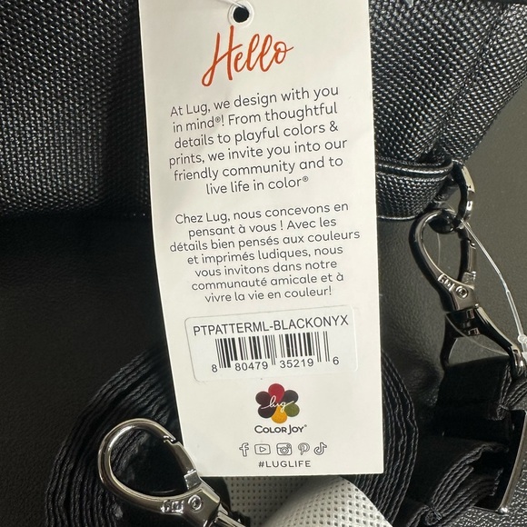 Lug Pitter Patter Matte Luxe VL Crossbody Bag NWT - Picture 3 of 6